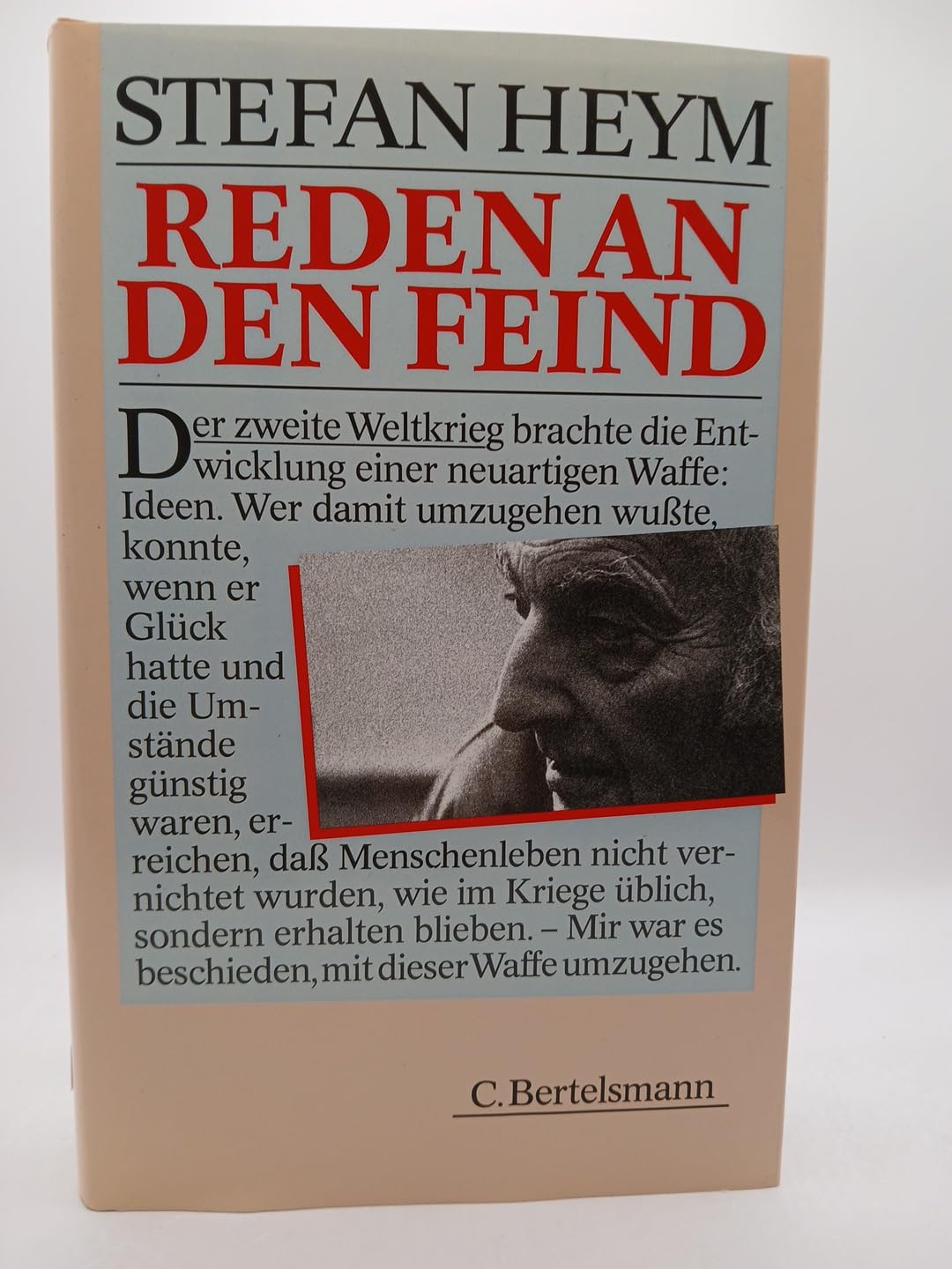 Reden an den Feind: Hrsg. v. Peter Mallwitz (Hardcover Fiction) Contemporary literature