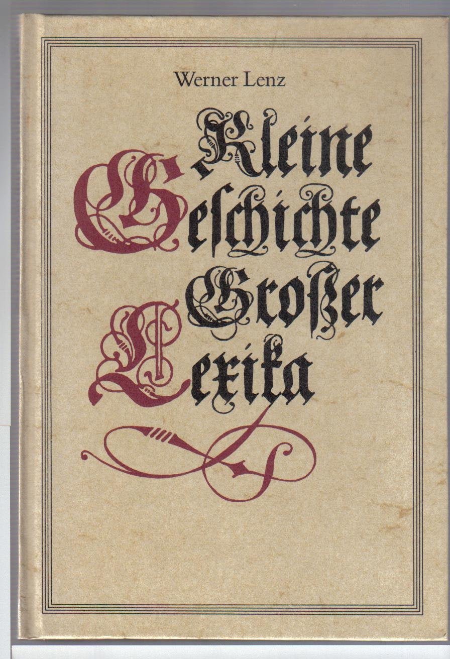 Product Image: Kleine Geschichte Großer Lexika