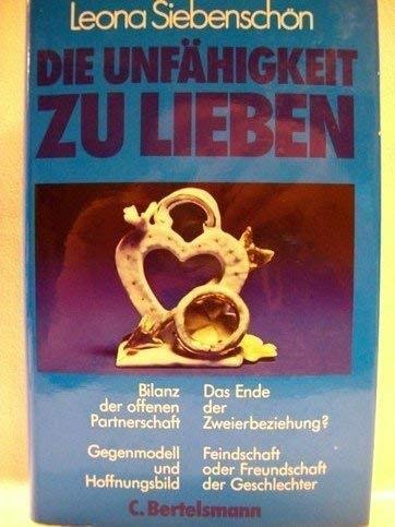 Die Unfähigkeit zu lieben Social Sciences