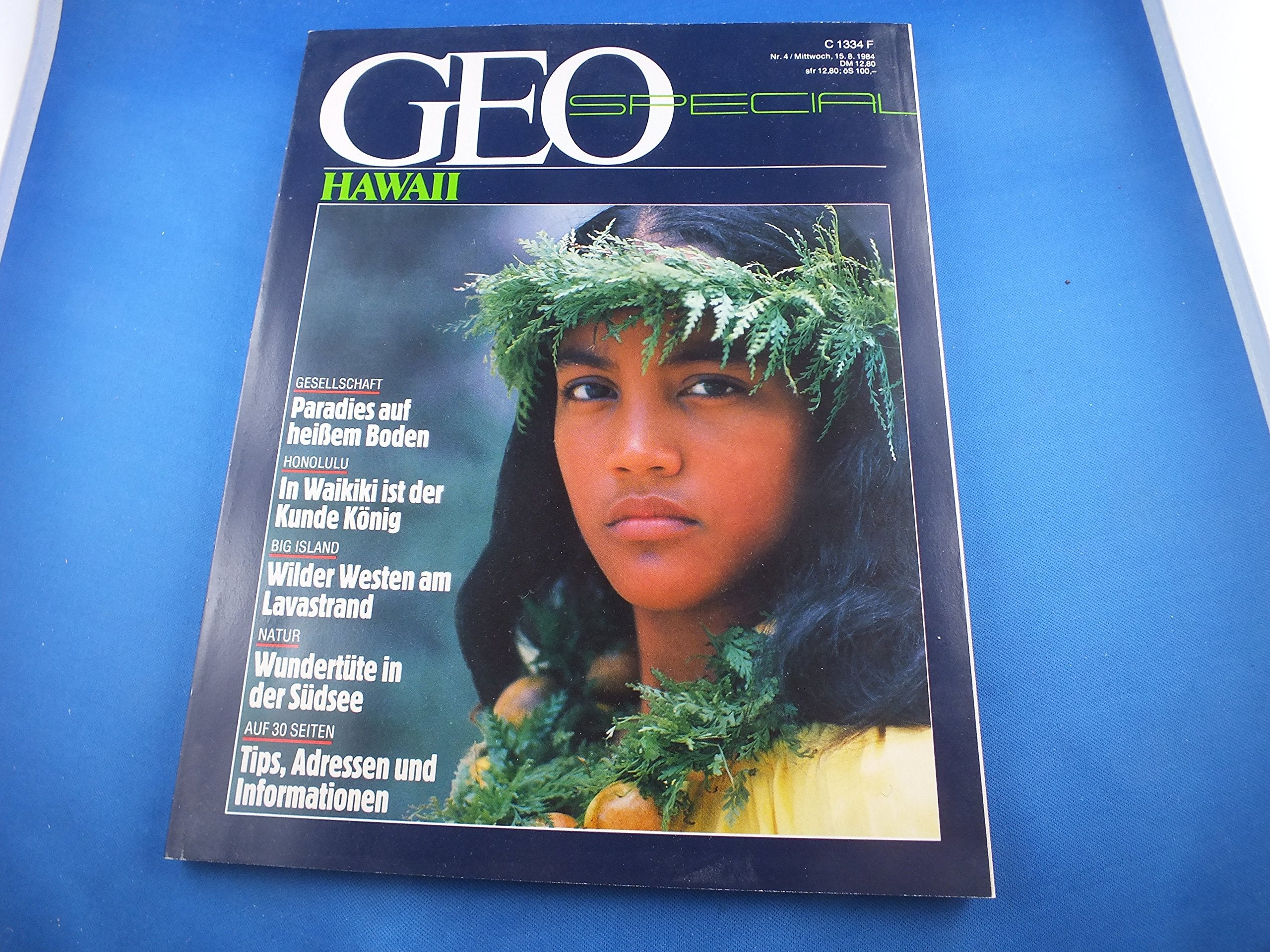 Geo Spezial Hawai 15.8.1984 Nr. 4 Books