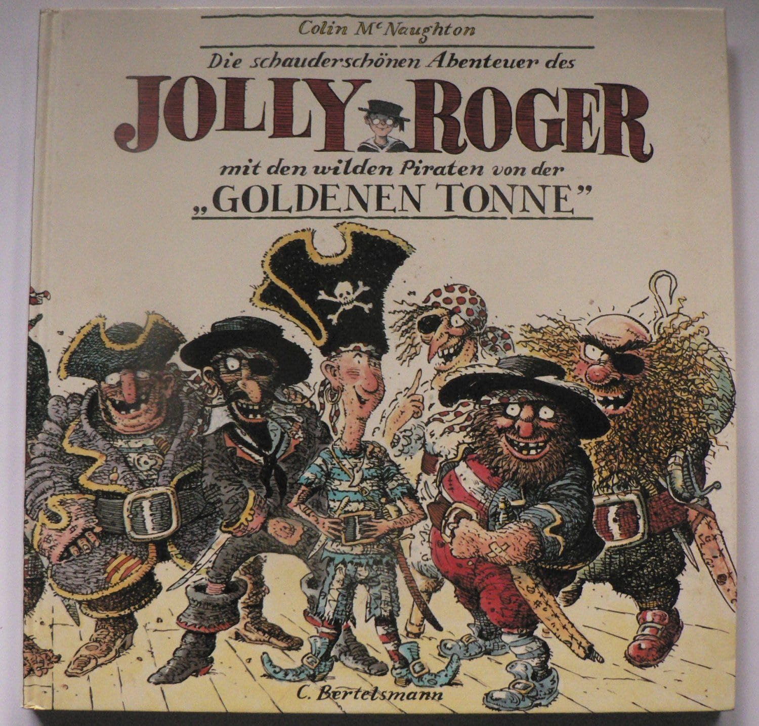 Jolly Roger mit den wilden Piraten von der Goldenen Tonne Books