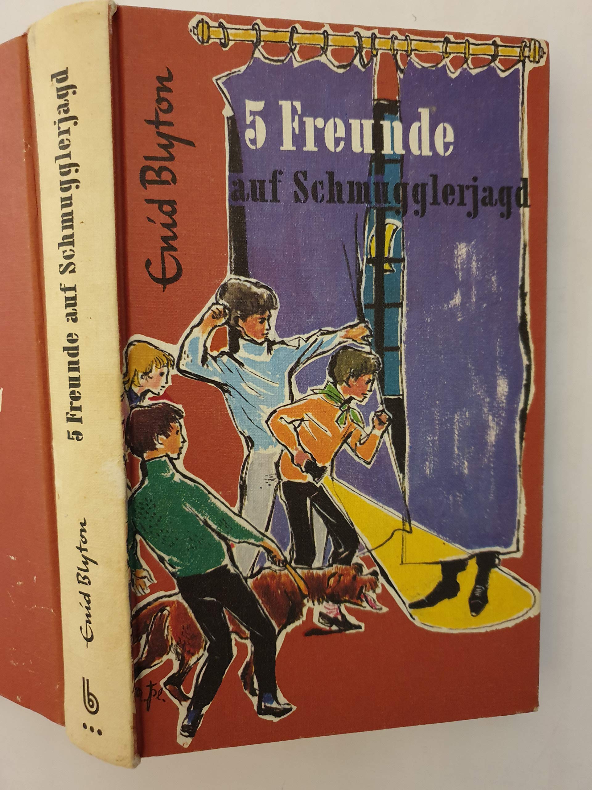 Fünf Freunde, Neubearb., Bd.4, Fünf Freunde auf Schmugglerjagd (Einzelbände, Band 4) Novels & Short Stories