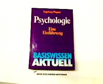 Psychologie (6246 540). Eine Einführung Psychology