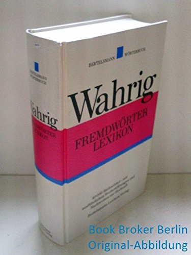 Wahrig Fremdwörter Lexikon Books