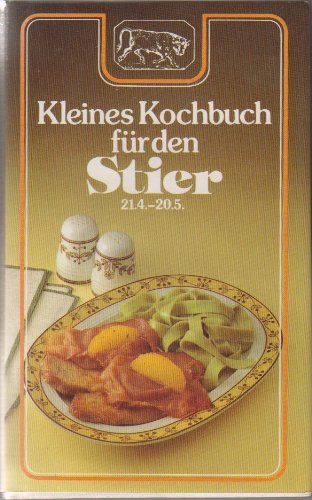 Product Image: Kleines Kochbuch für den Stier.