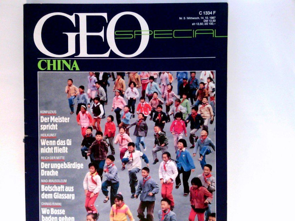 Geo Special 1987, Nr 5 - CHINA Books