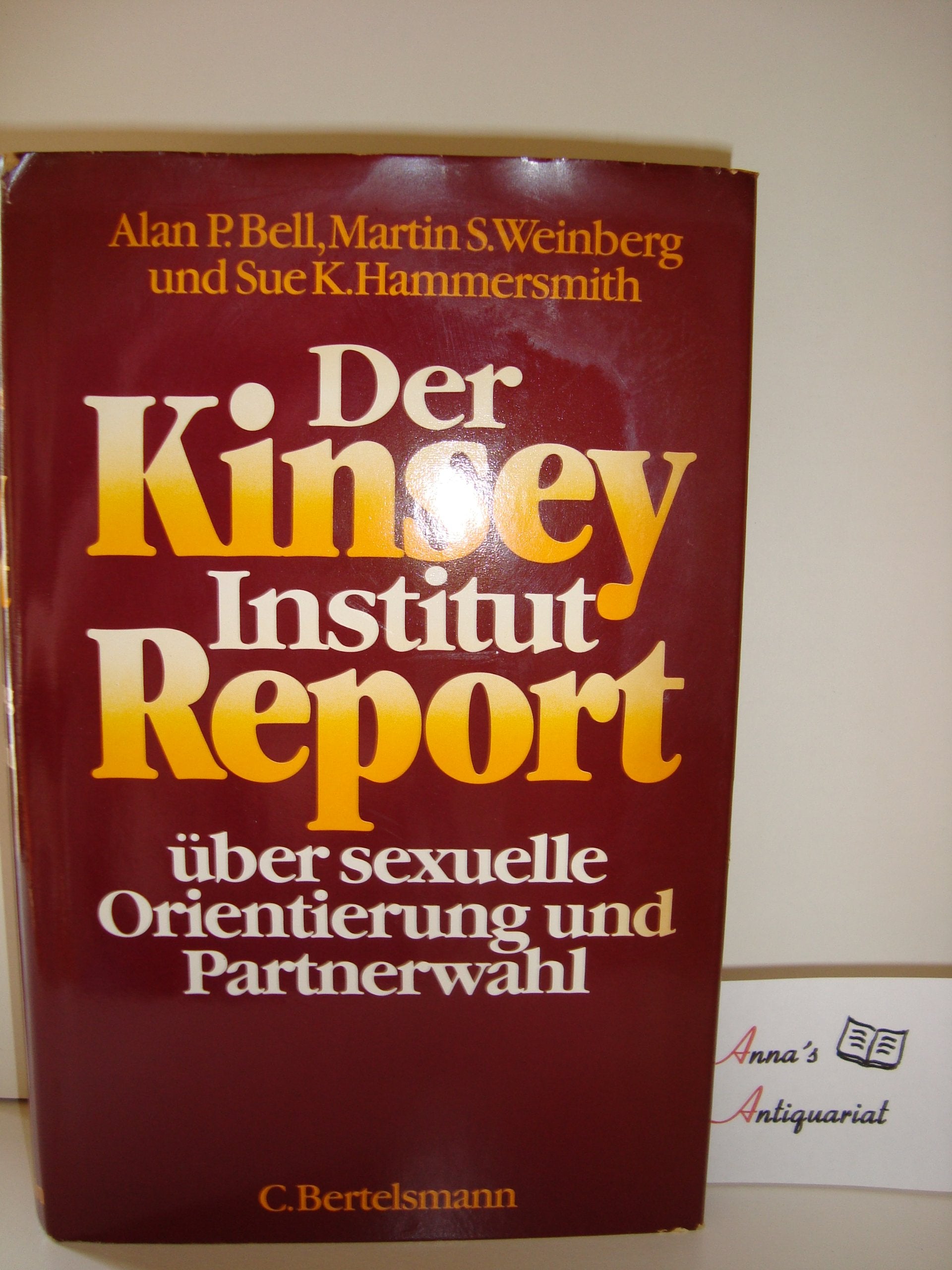 Der Kinsey Institut Report über sexuelle Orientierung und Partnerwahl Partnership & Love
