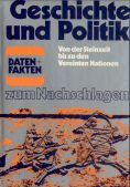 Geschichte und Politik. Daten und Fakten zum Nachschlagen. Hrsg. vom Lexikon-Institut Bertelsmann. Books
