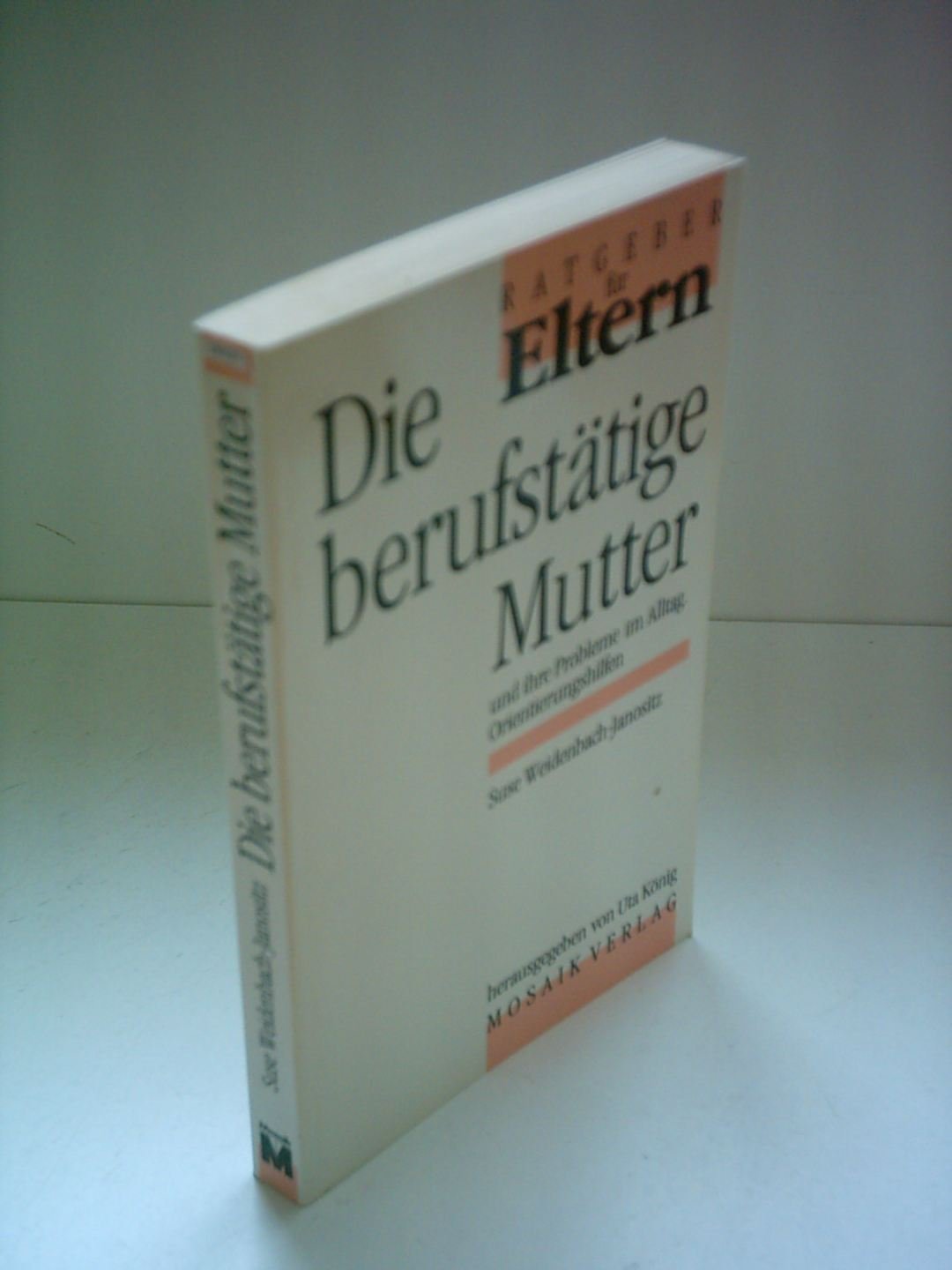 Suse Weidenbach-Janositz: Die berufstätige Mutter und ihre Probleme im Alltag Books