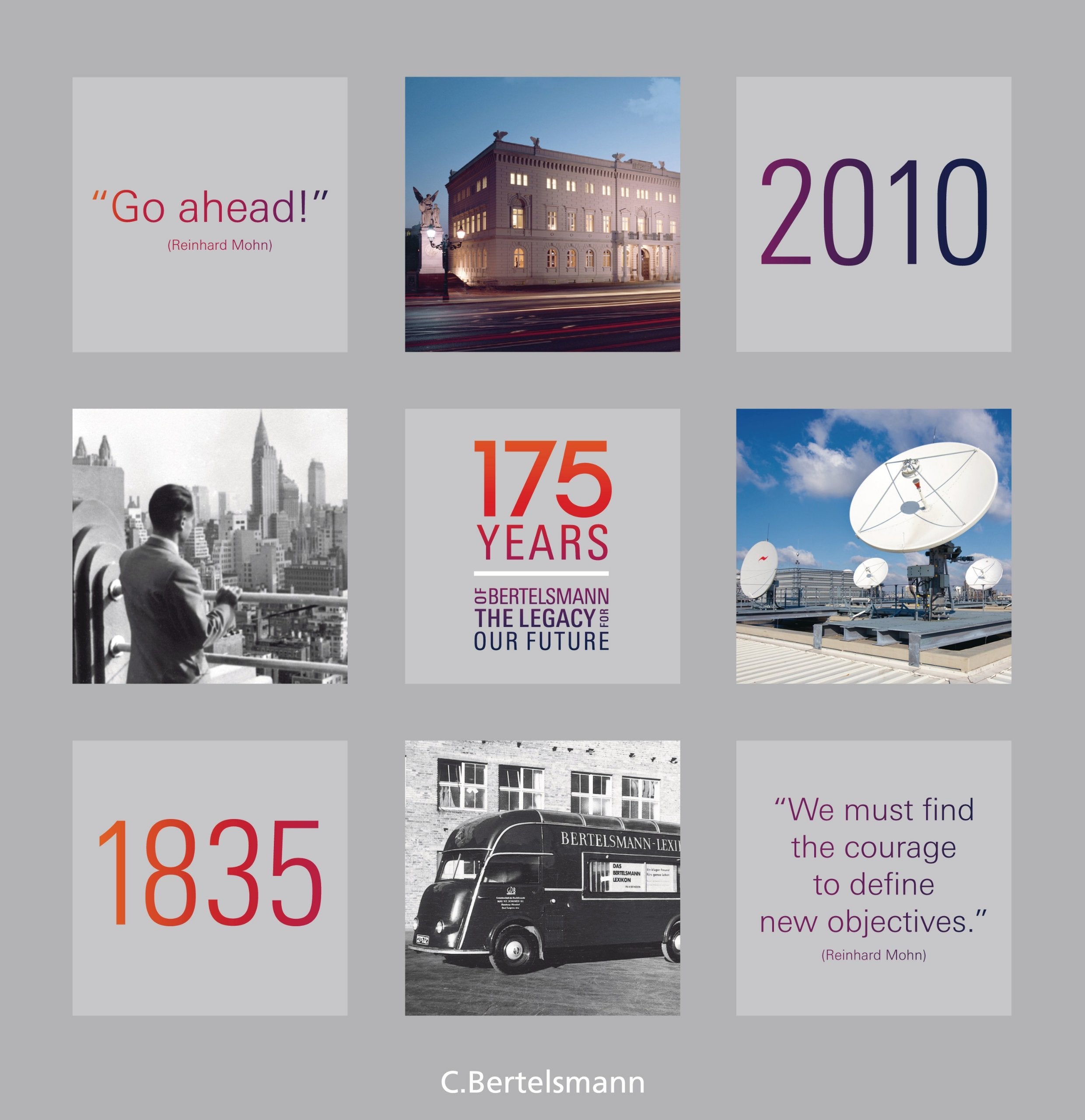 175 Years of Bertelsmann - The Legacy for Our Future: Bertelsmann AG Media & Communication