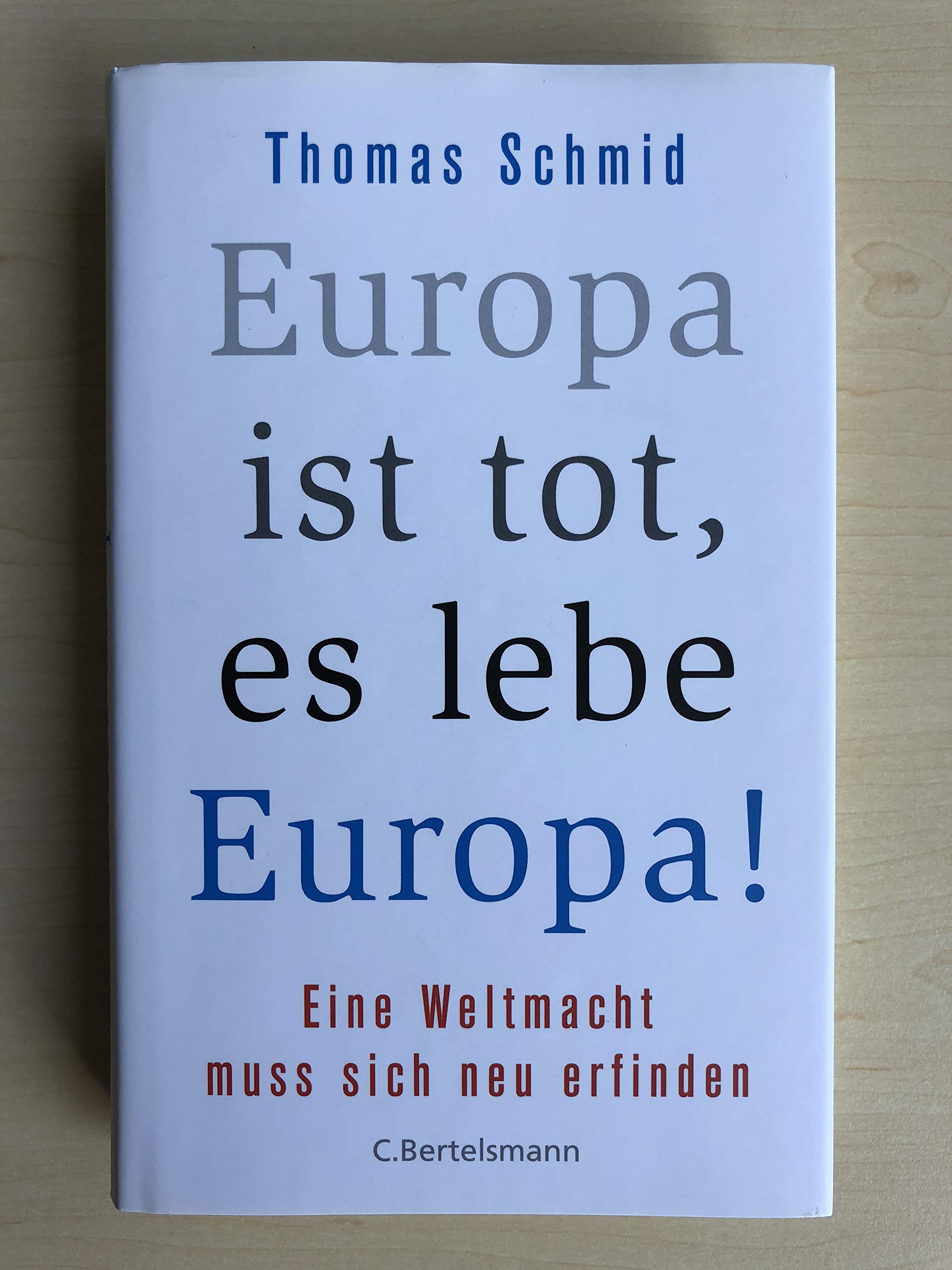 Europa ist tot, es lebe Europa! General education
