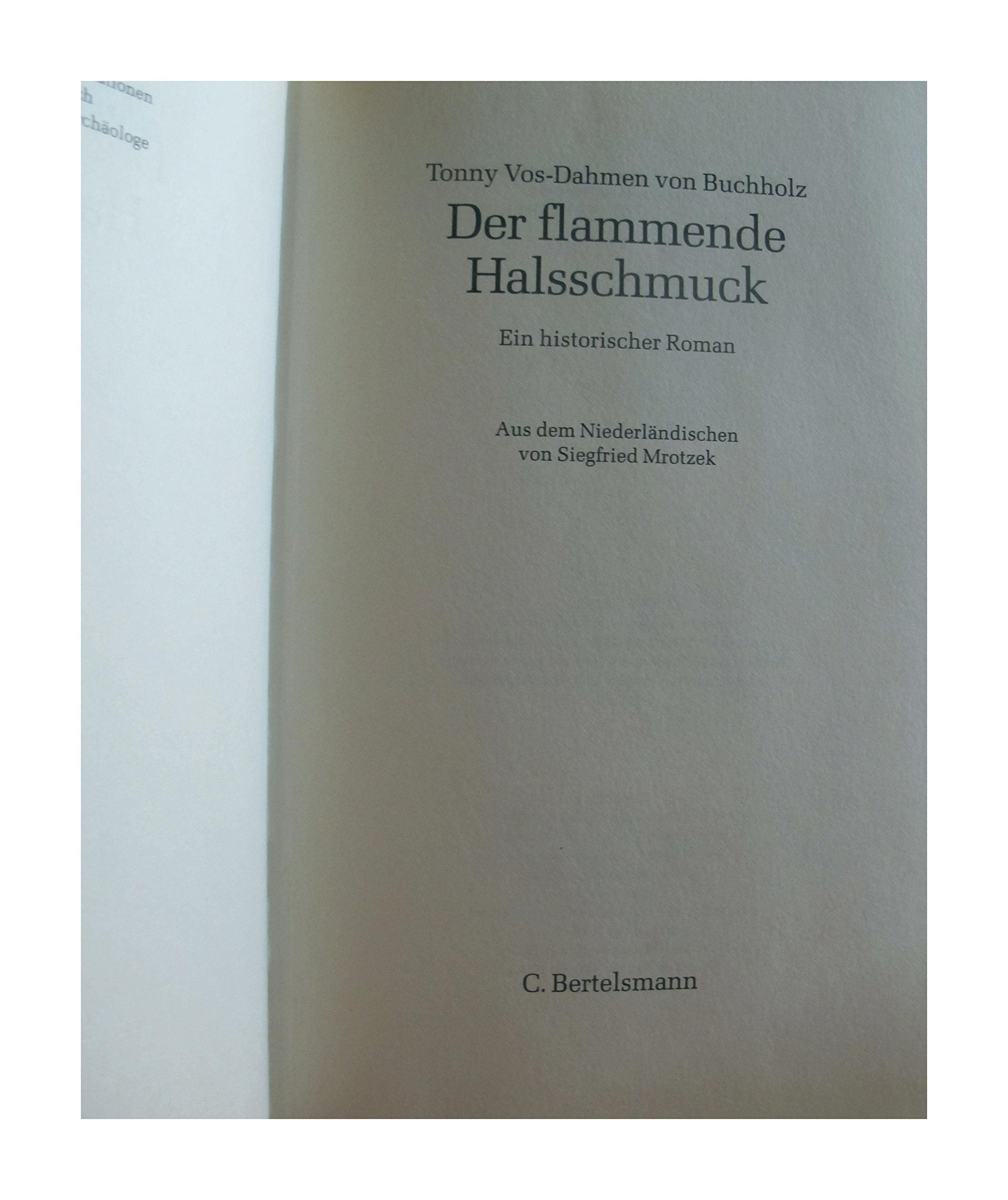 Der flammende Halsschmuck: Historischer Jugendroman Books