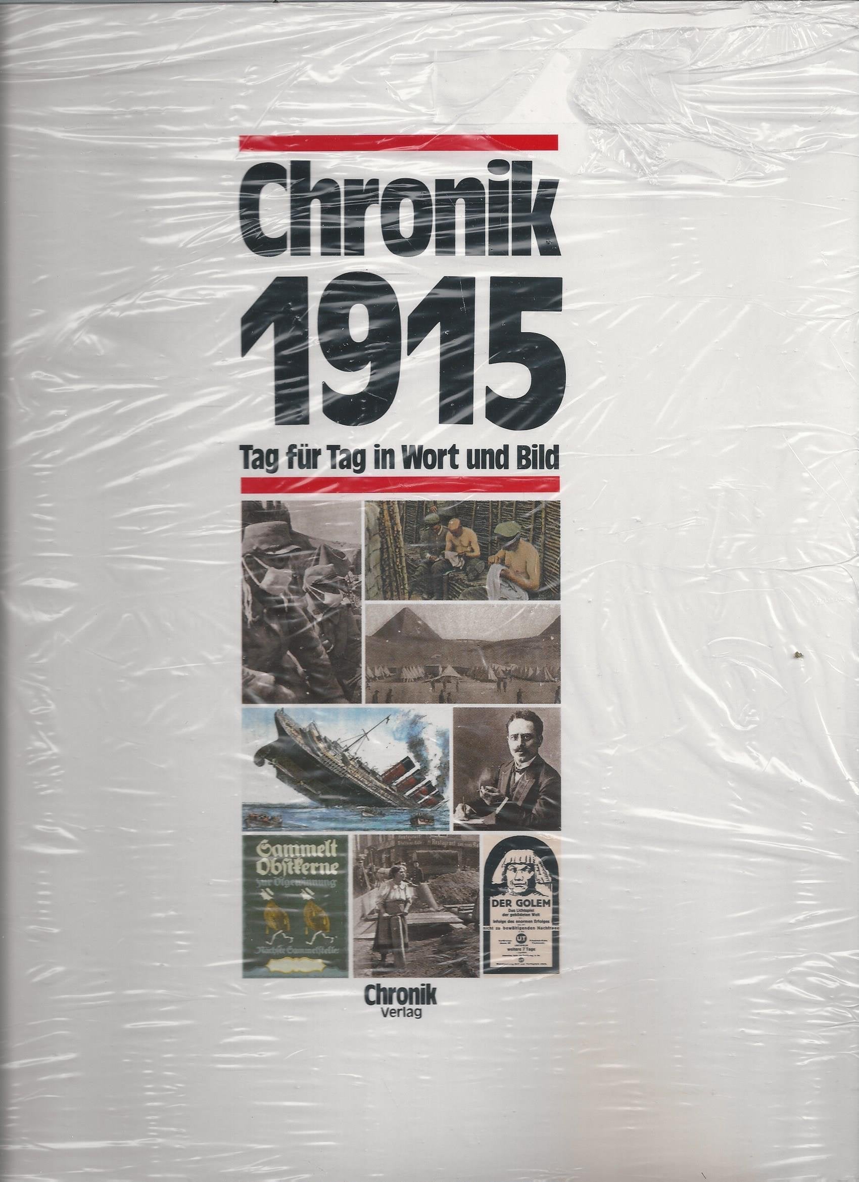 Chronik 1915 (Chronik / Bibliothek des 20. Jahrhunderts. Tag für Tag in Wort und Bild) Reference Books
