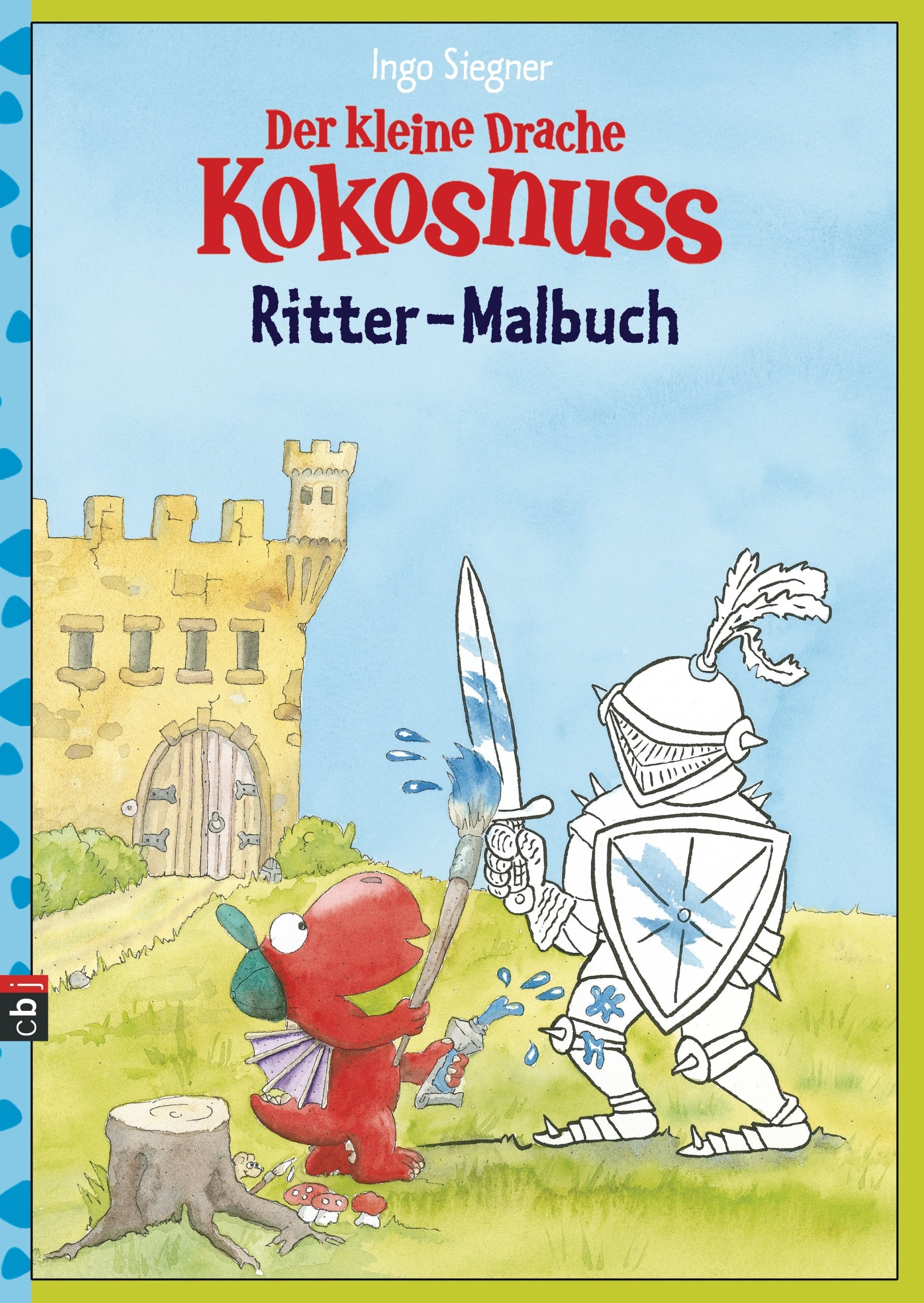 Der kleine Drache Kokosnuss - Ritter-Malbuch (Lustige Malbücher) Tiptoi & Games