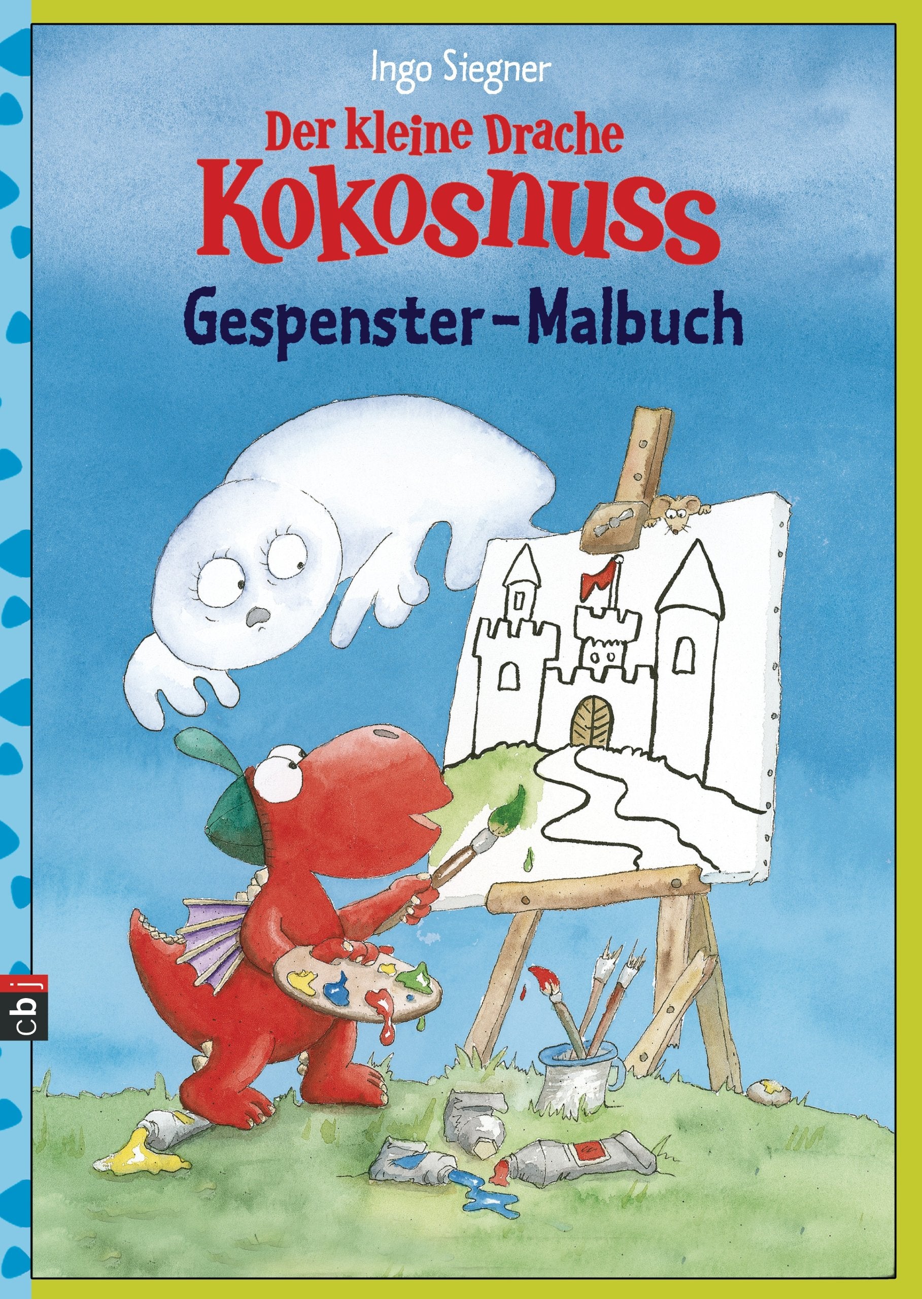 Der kleine Drache Kokosnuss - Gespenster-Malbuch Tiptoi & Games