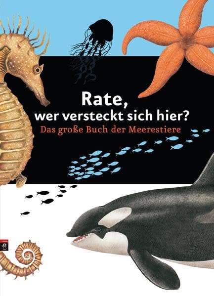 Rate, wer versteckt sich hier?: Das große Buch der Meerestiere Children's books