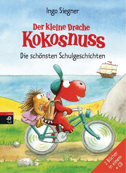 Der kleine Drache Kokosnuss - Die schönsten Schulgeschichten - Set: 2 Kokosnussbände mit CD: Der kleine Drache Kokosnuss kommt in die Schule; Der ... ein Abenteuer auf CD (Sammelbände, Band 3) Novels & Short Stories