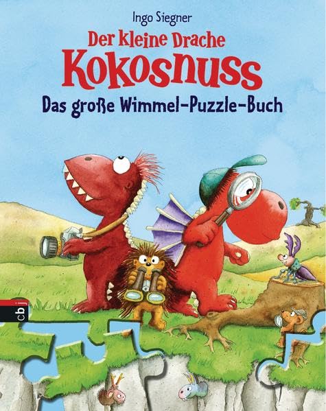 Der kleine Drache Kokosnuss - Das große Wimmel-Puzzle-Buch: Mit 5 Puzzleseiten (Spiel- und Beschäftigungsspaß) Novels & Short Stories