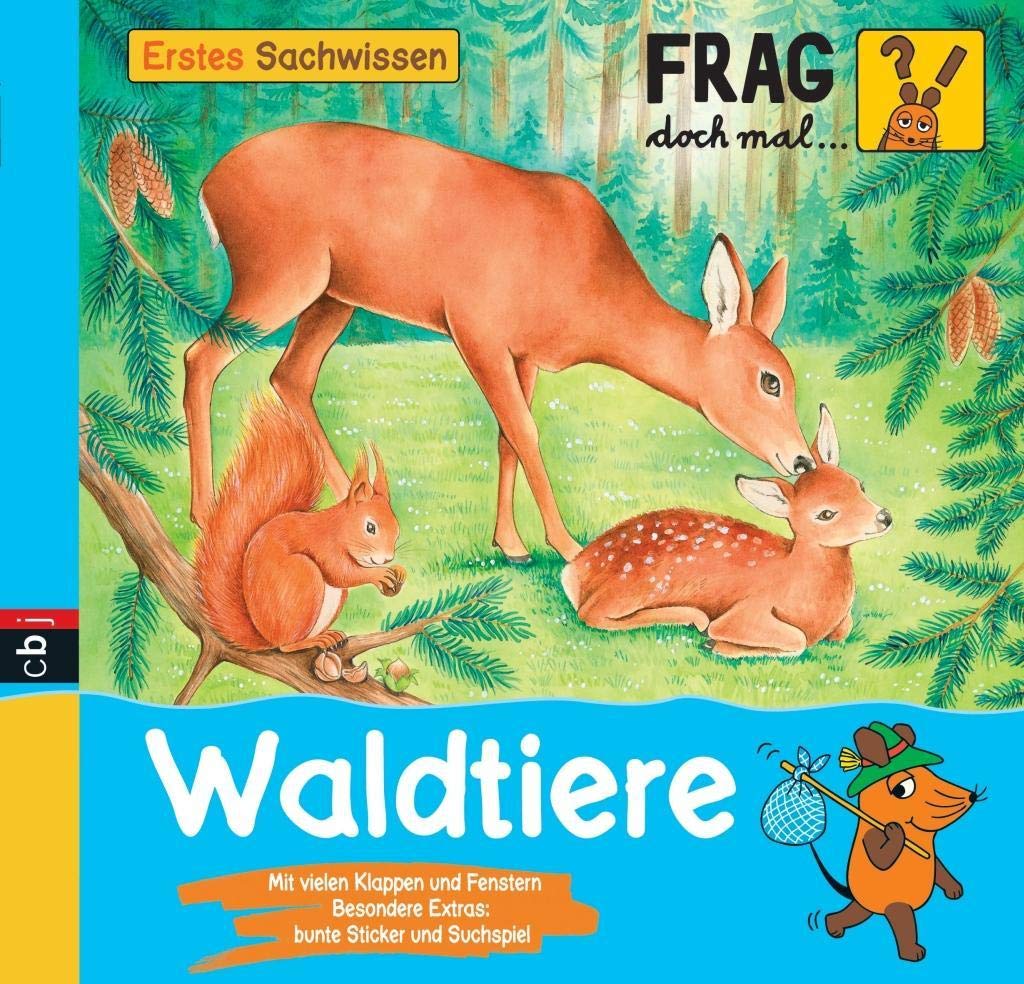 Frag doch mal ... die Maus - Erstes Sachwissen - Waldtiere: Mit vielen Klappen und Fenstern. Besondere Extras: bunte Memokarten und Suchspiel Contemporary literature Books