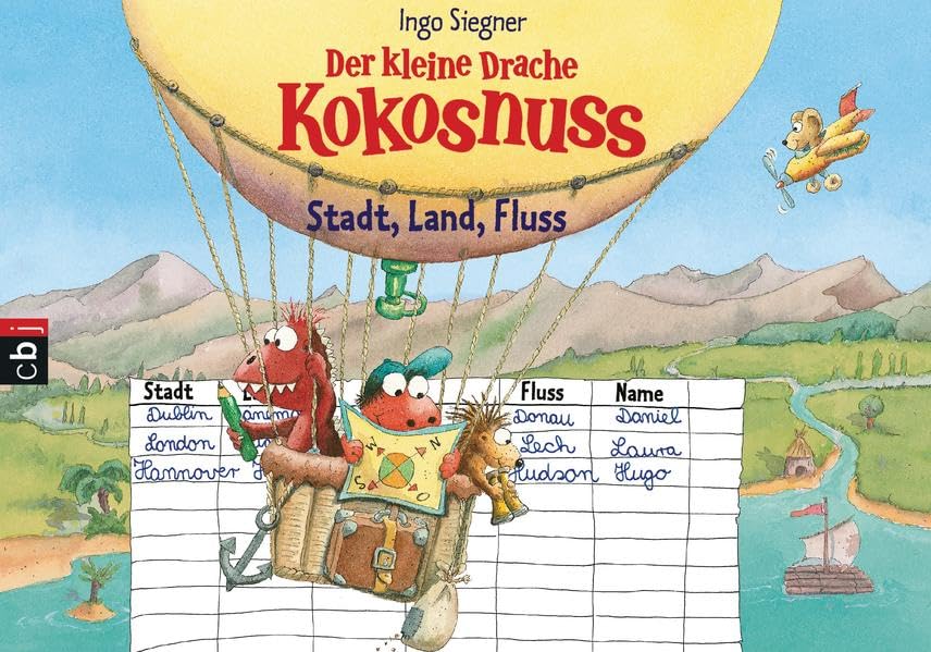 Der kleine Drache Kokosnuss - Stadt, Land, Fluss (Mal- und Schreibspielspaß) Tiptoi & Games