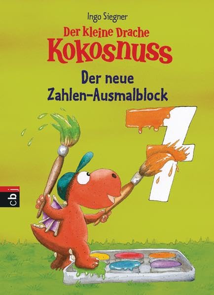 Der kleine Drache Kokosnuss - Der neue Zahlen-Ausmalblock (Mal- und Schreibspielspaß) Non-fiction