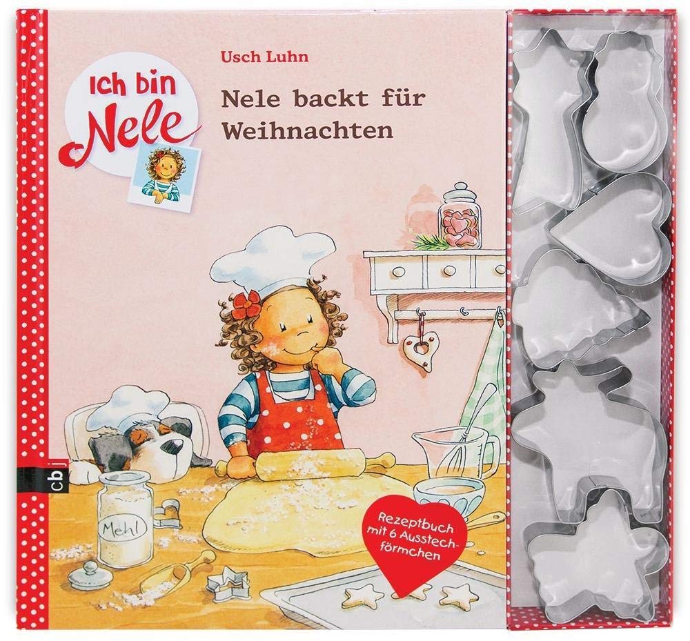 Ich bin Nele - Nele backt für Weihnachten: Set mit Backförmchen Leisure, Home & Garden