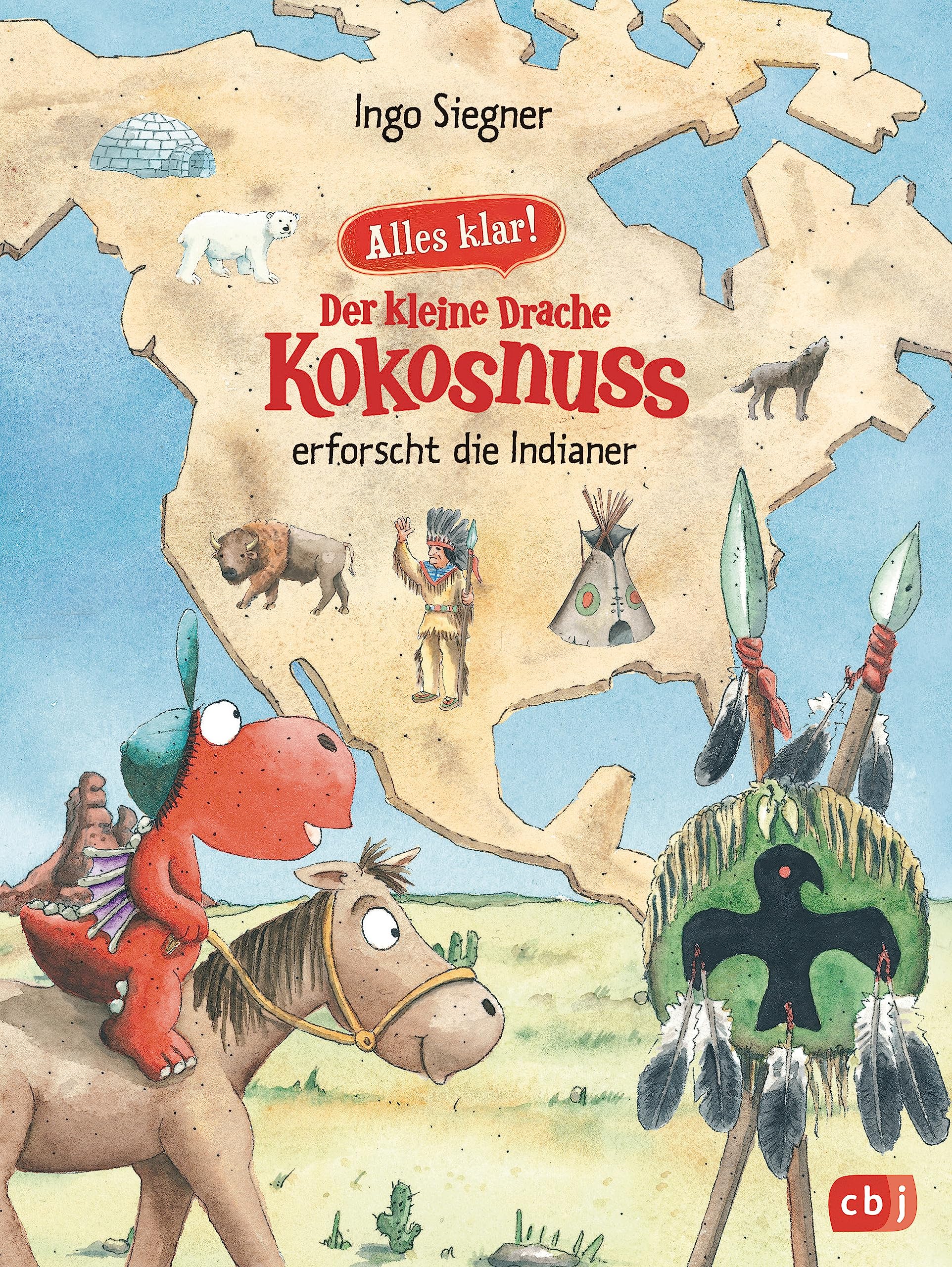 Alles klar! Der kleine Drache Kokosnuss erforscht die Indianer Novels & Short Stories