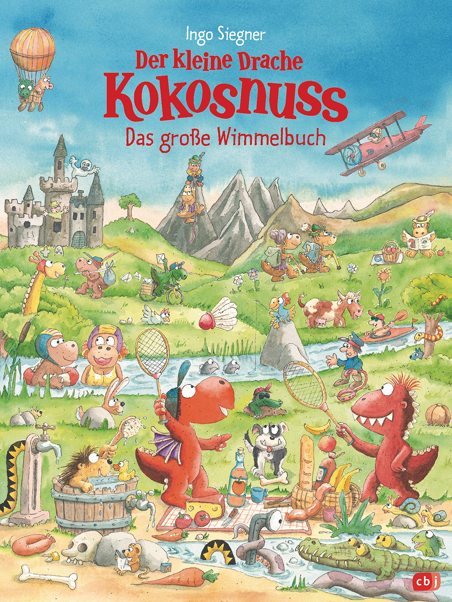 Der kleine Drache Kokosnuss - Das große Wimmelbuch Tiptoi & Games