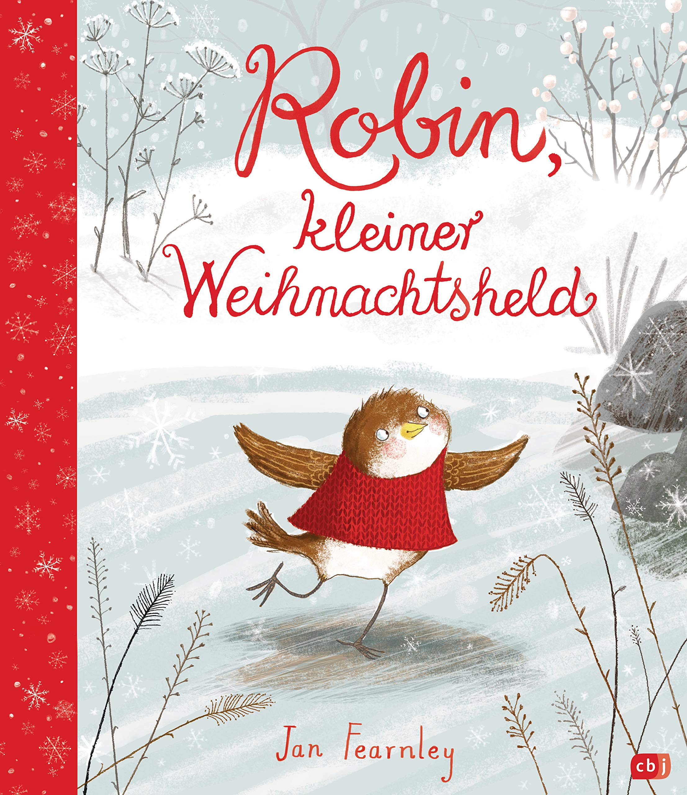 Robin, kleiner Weihnachtsheld: Cover mit Folienprägung Non-fiction