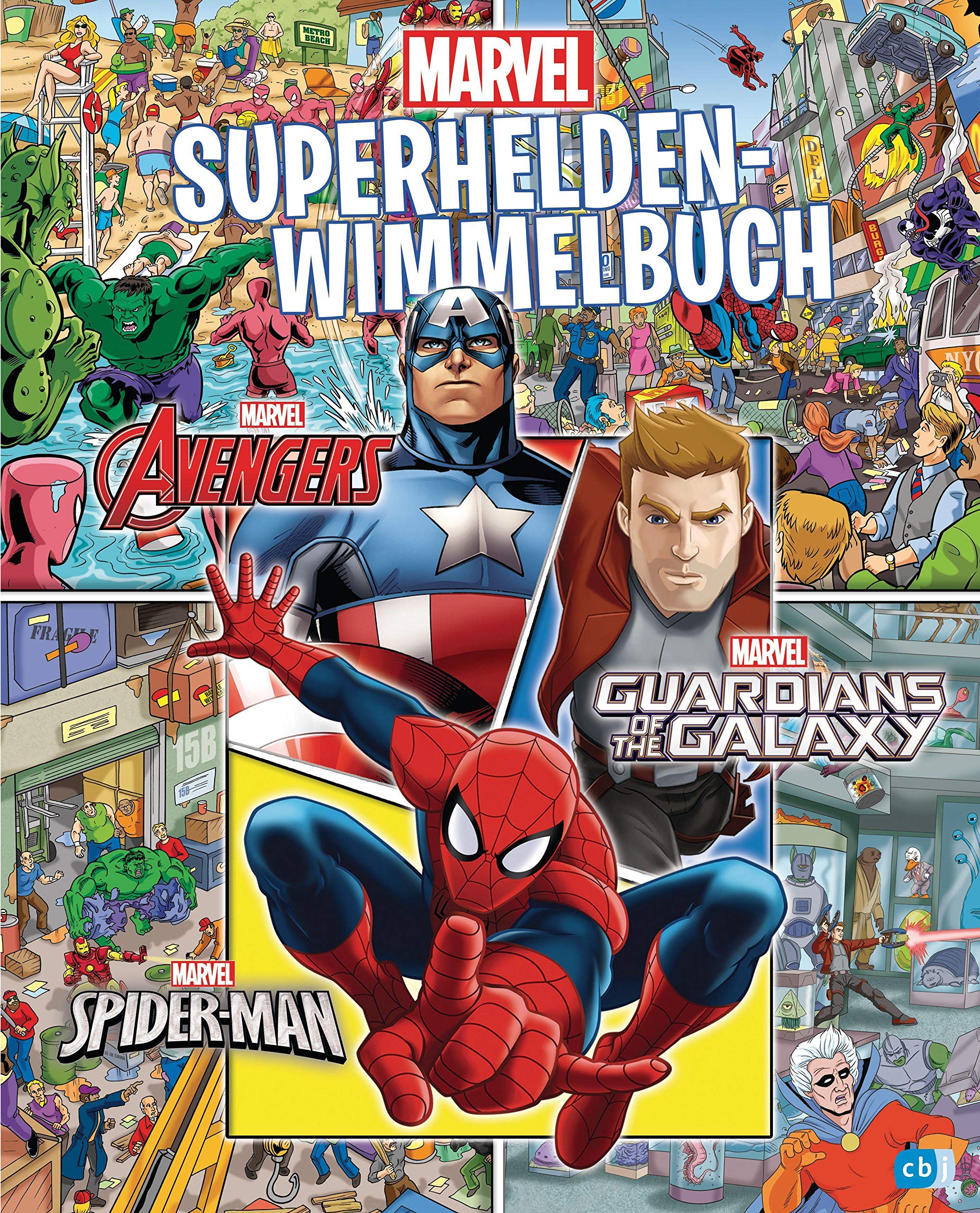 MARVEL - Superhelden-Wimmelbuch Manga
