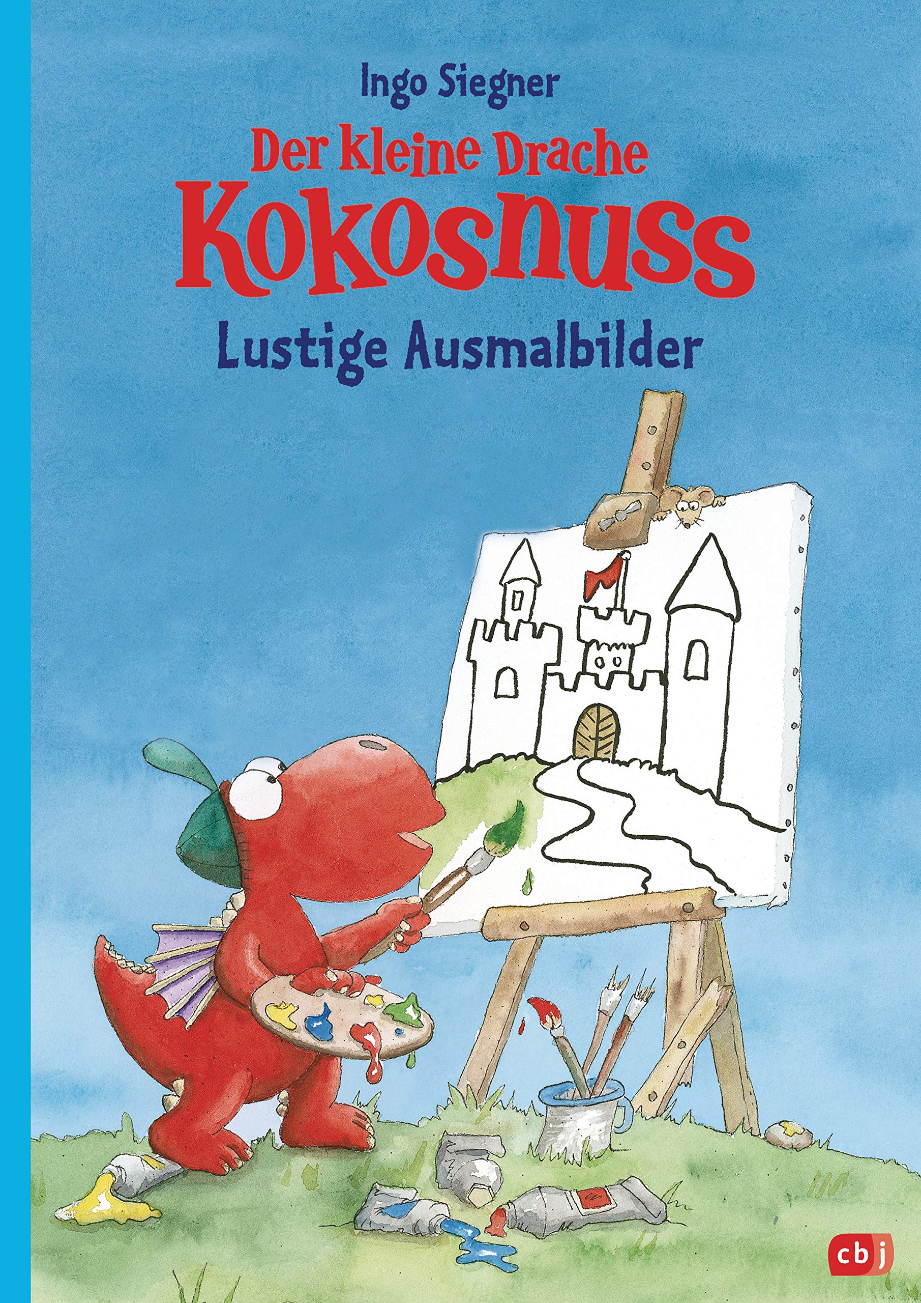 Der kleine Drache Kokosnuss – Lustige Ausmalbilder: Kinderbeschäftigung ab 5 Jahre (Lernspaß-Rätselhefte, Band 11) Non-fiction