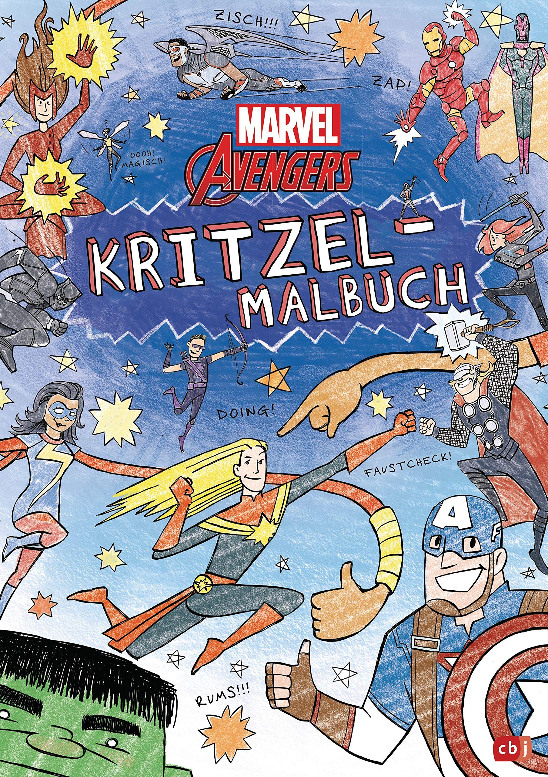 Product Image: MARVEL Avengers Kritzel-Malbuch