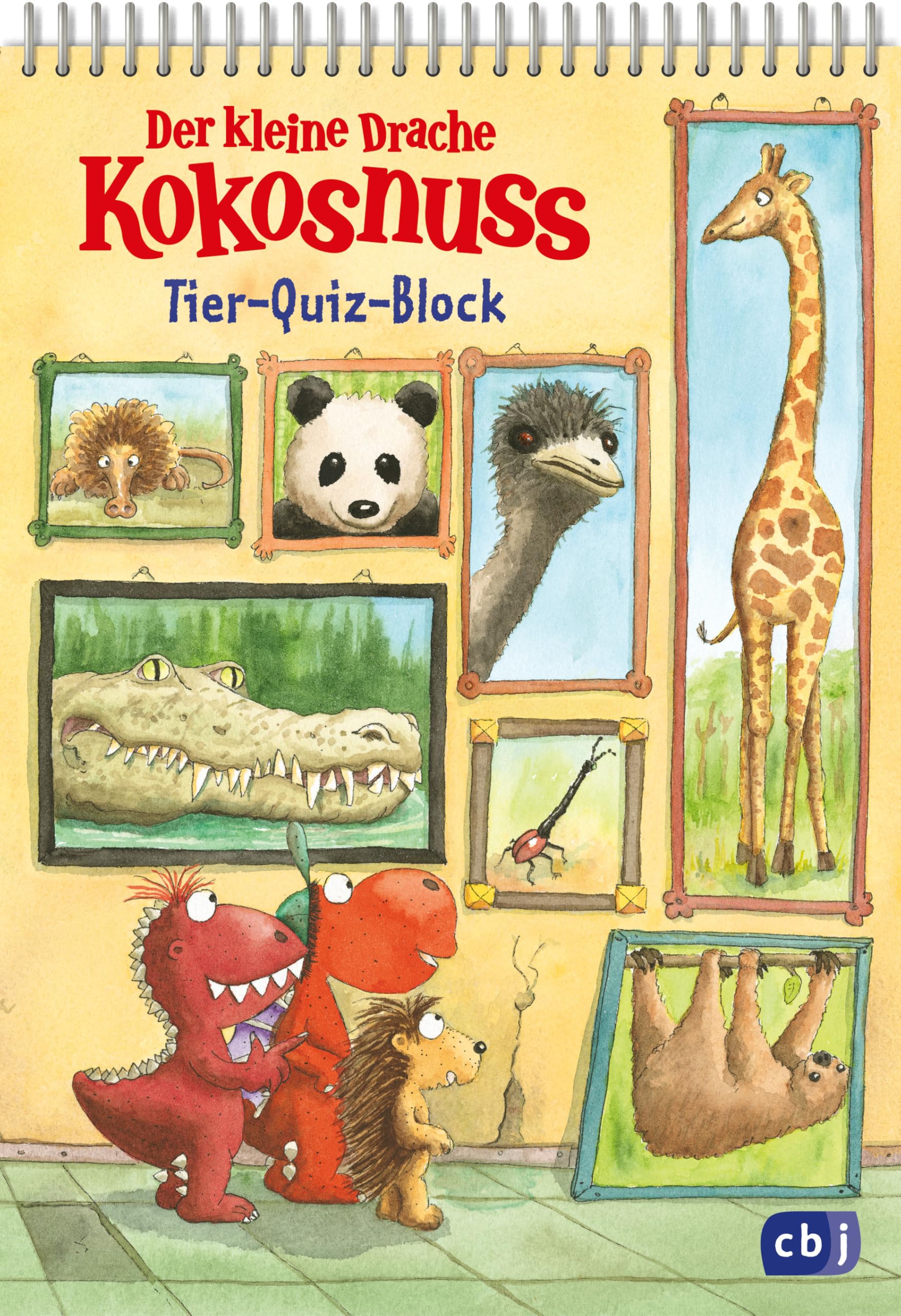 Der kleine Drache Kokosnuss - Quizblock Tiere Natural Sciences