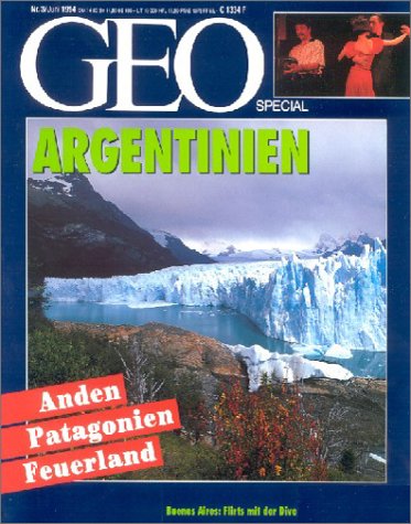 Geo Special Kt, Argentinien Travel Books