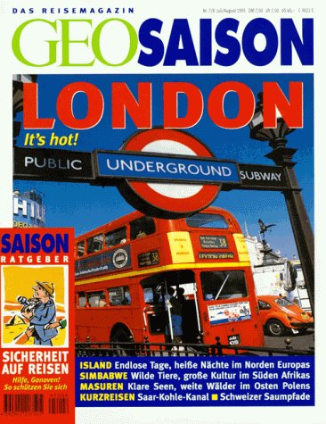 Geo Saison London. Island. Simbabwe. Masuren. Kurzreisen Books