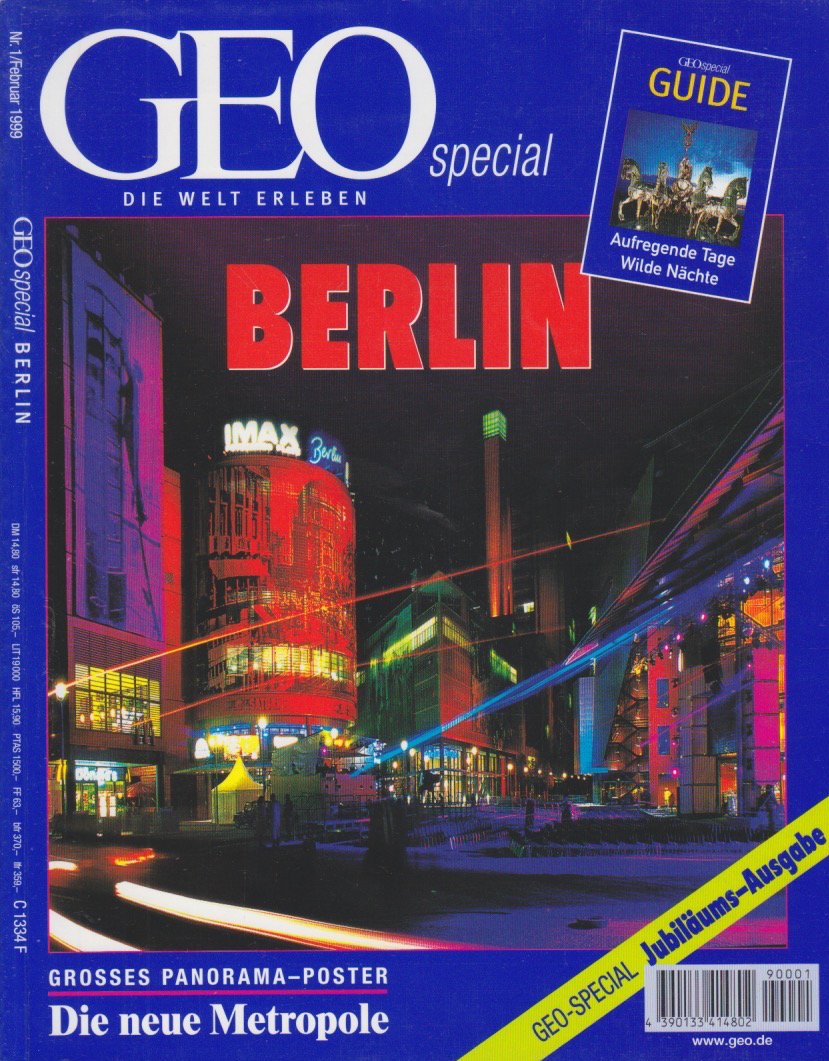 Geo Special 1999, Nr 1: Berlin Travel Books