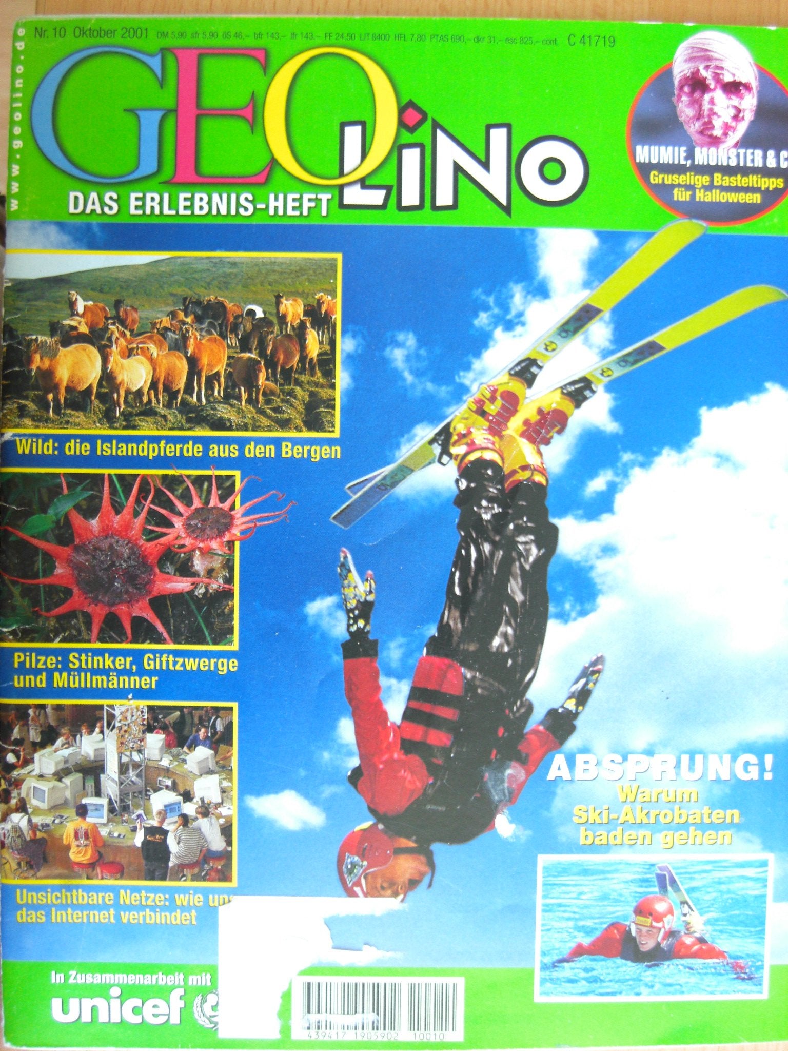 Product Image: Geolino: das Erlebnisheft 2001/10