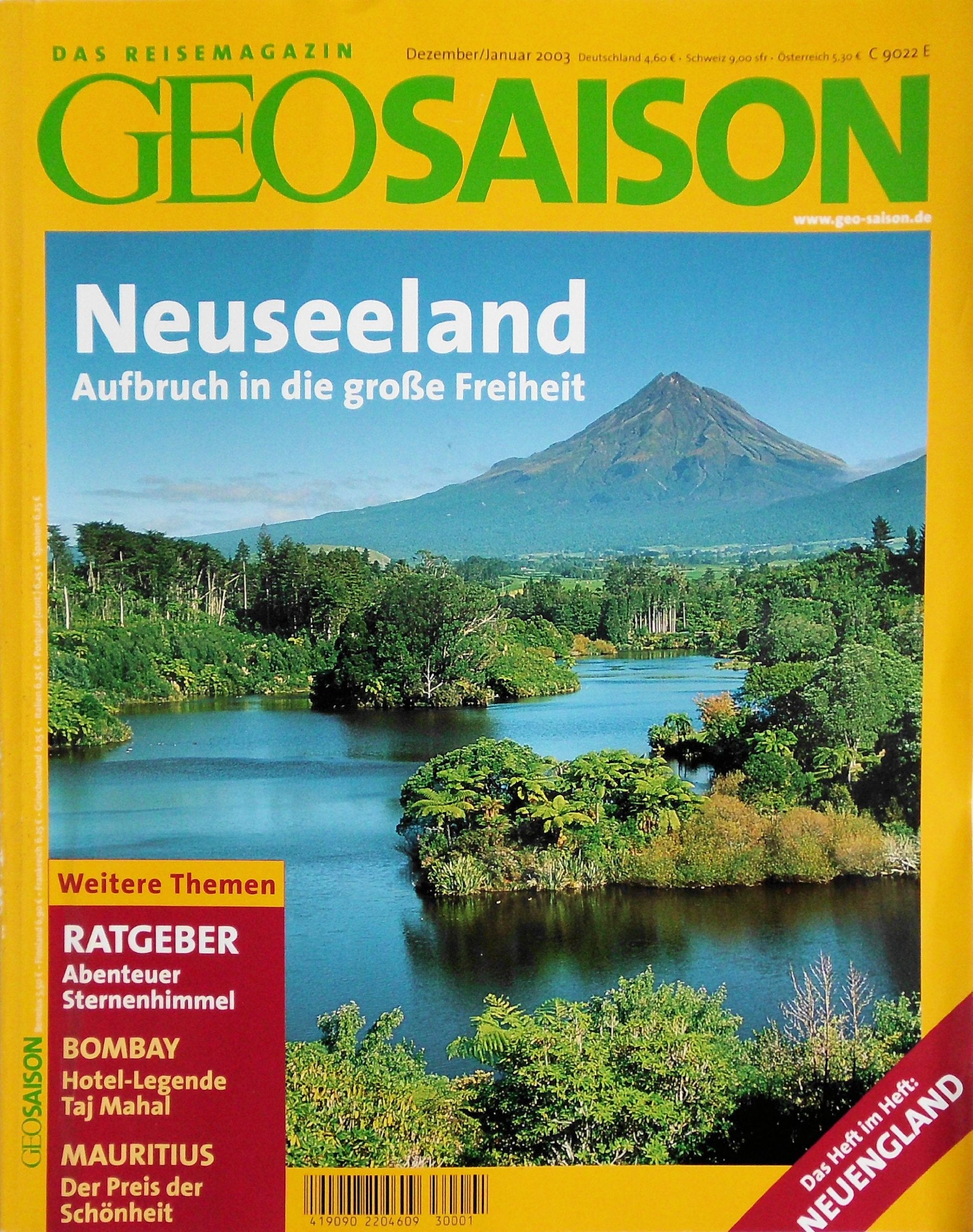 Geo Saison: Neuseeland Leisure, Home & Garden
