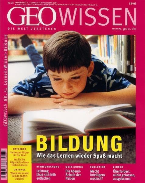 Geo Wissen. Lernen, Wissen, Bildung Reference Books
