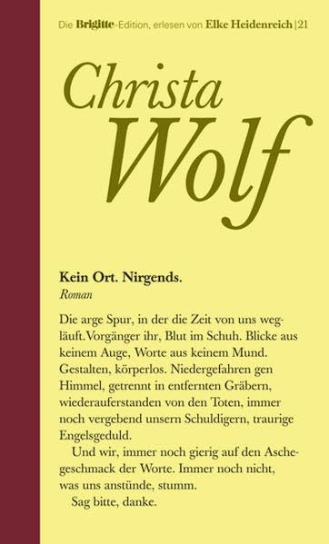 Kein Ort. Nirgends. Brigitte-Edition Band 21 Contemporary literature Books