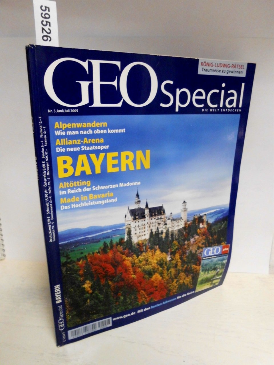 GEO Special 03/2005 - Bayern: Alpenwandern: Wie man nach oben kommt. Allianz-Arena: die neue Staatsoper. Altötting: Im Reich der Schwarzen Madonna. ... König-Ludwig-Rätsel. Traumreise zu gewinnen Leisure, Home & Garden