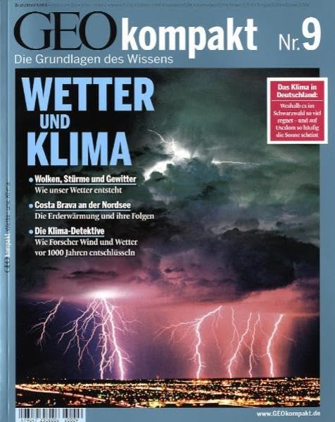 Geo kompakt Nr. 9: Wetter und Klima Reference Books
