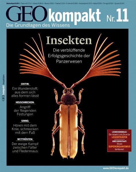 GEO kompakt 11/07: Insekten. Die verblüffende Erfolgsgeschichte der Panzerwesen Reference Books