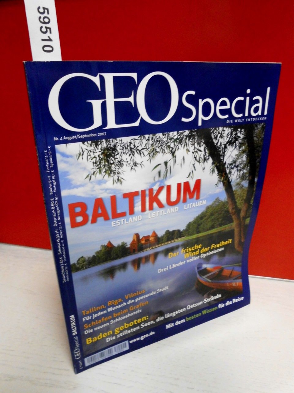 GEO Special / Baltikum: Estland, Lettland, Litauen. Der frische Wind der Freiheit - Drei Länder voller Optimismus. Talinn, Riga, Vilnius: Für jeden ... stillsten Seen, die längsten Ostsee-Strände Leisure, Home & Garden