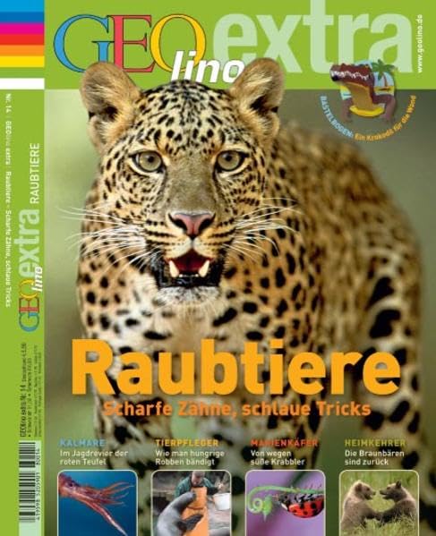 GEOlino Extra / Raubtiere: Scharfe Zähne, schlaue Tricks Natural Sciences