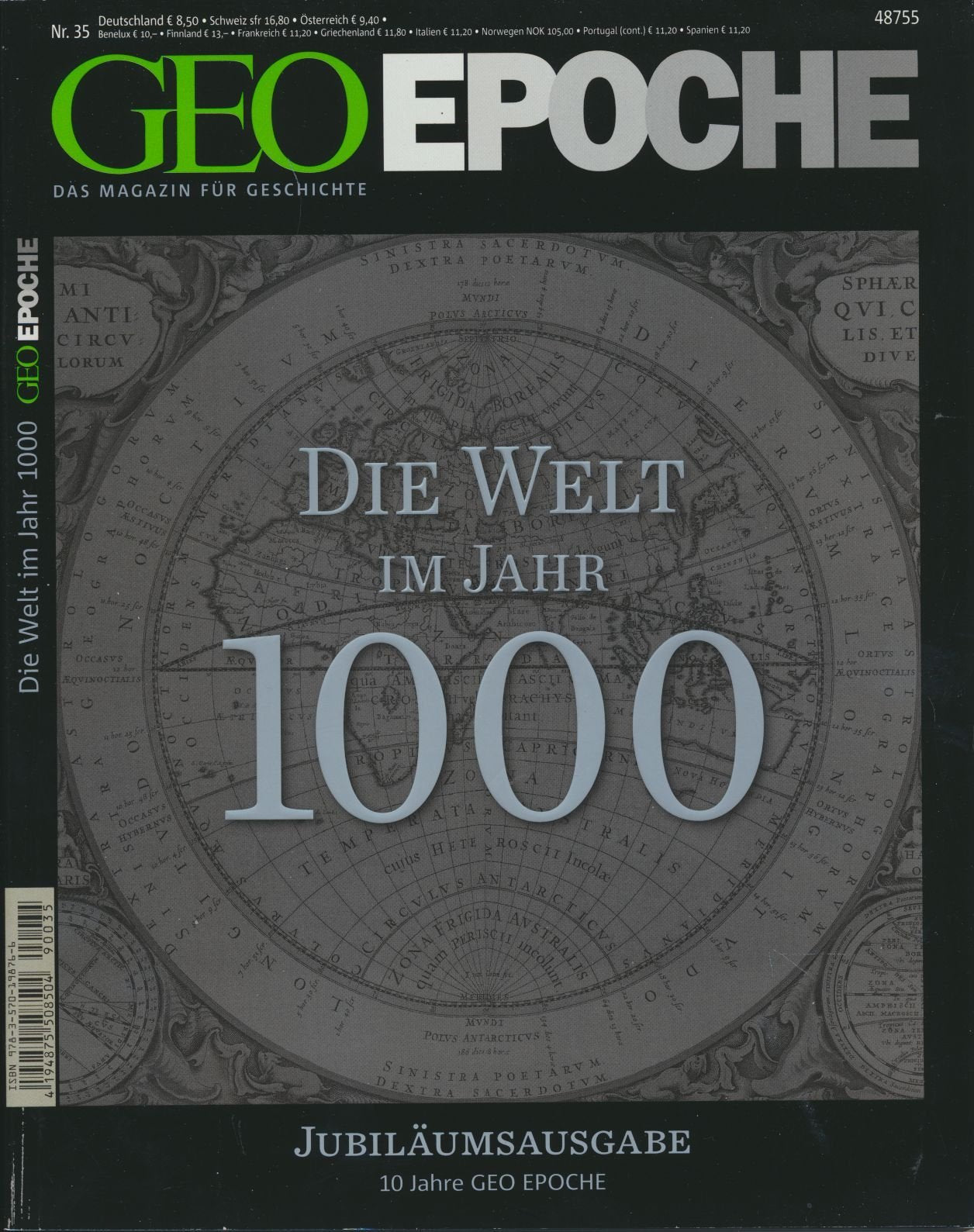 Geo Epoche 35/2009: Die Welt im Jahr 1000. Heft und DVD Politics & History