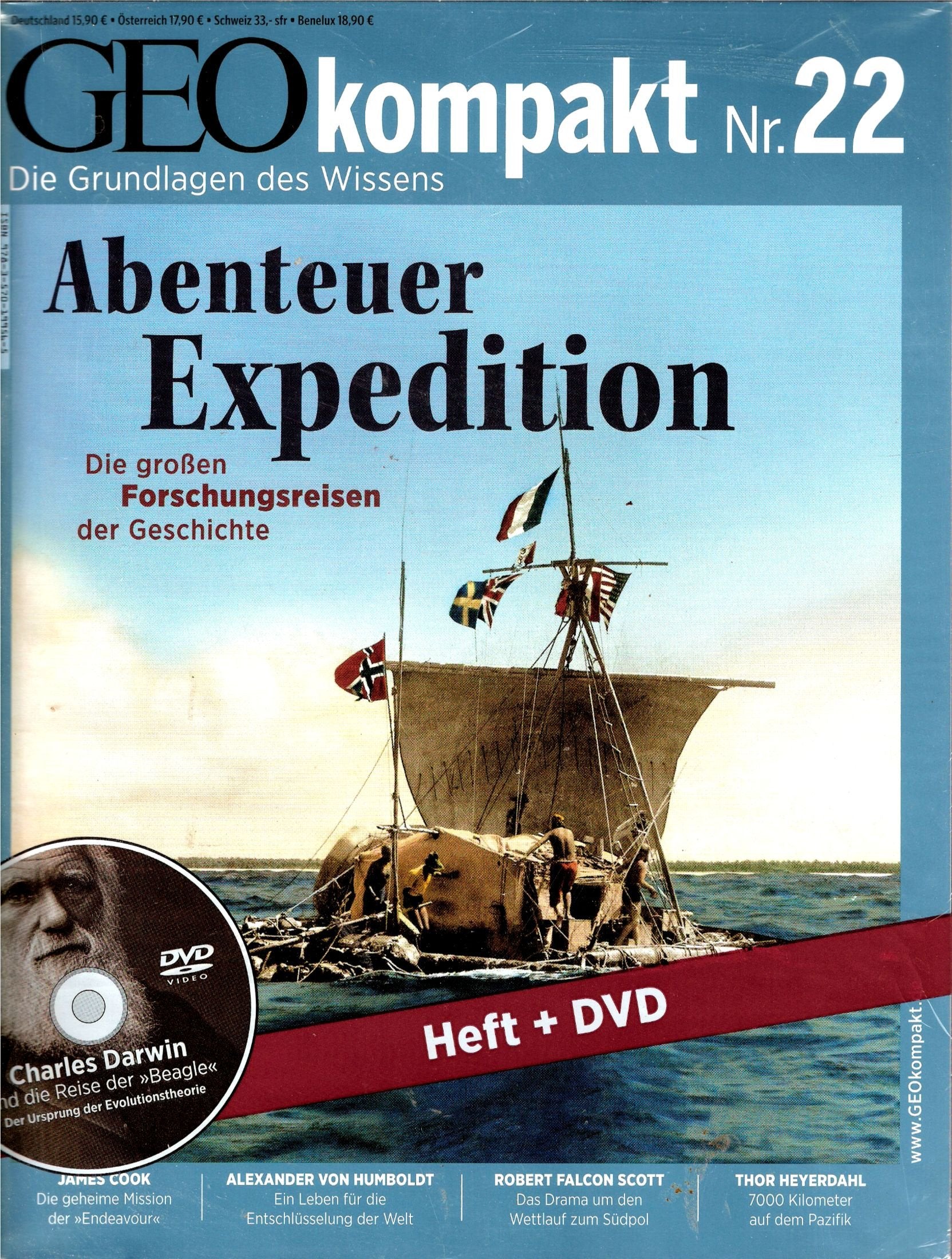 GEO kompakt 22/10: Abenteuer Expedition. Die großen Forschungsreisen der Geschichte (mit DVD) Reference Books