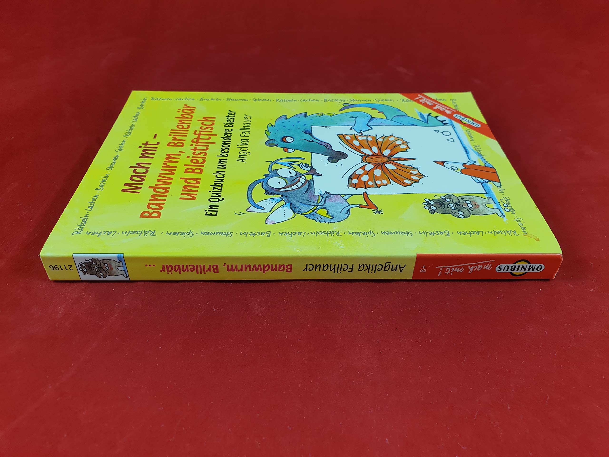 Mach mit - Bandwurm, Brillenbär und Bleistiftfisch Books