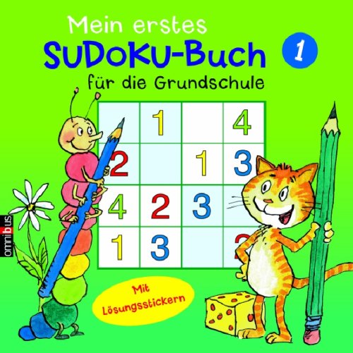 Mein erstes Sudoku-Buch für die Grundschule 1: Ab 7 - Mit Lösungsstickern Tiptoi & Games