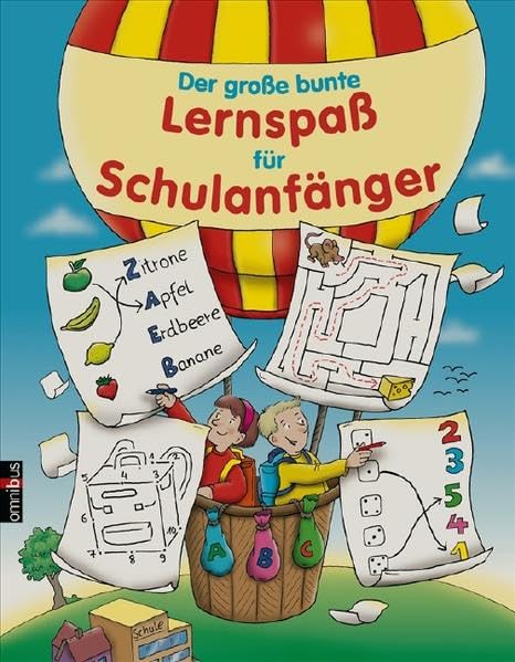 Der große bunte Lernspaß für Schulanfänger: Ich freu mich auf den Schulanfang; Mein erstes Vorschullexikon Learning & Reference